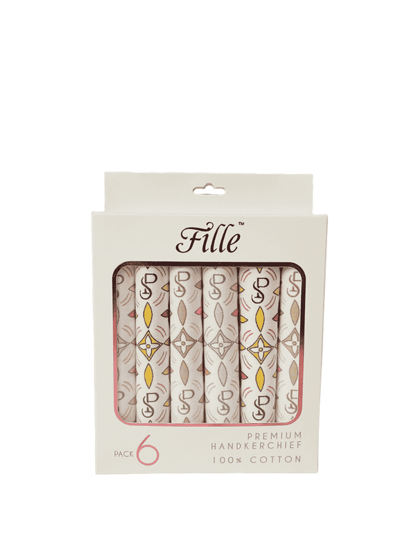 1275-SAPPHIRE-6 PCS.SET-FILLE-Geometric PRINTS