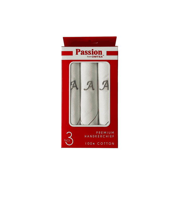 1454-IDENTITY-3 PCS.SET-INITIALS-W/B-PASSION